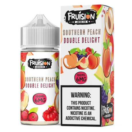 6MG Southern Peach Double Delight E-Liquid by Fruision