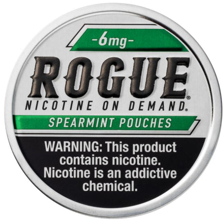 6MG Spearmint Rogue Nicotine Pouches