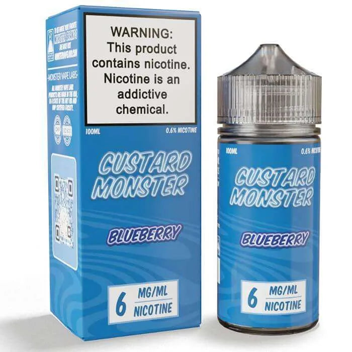 6MG - blueberry-by-custard-monster-e-liquid