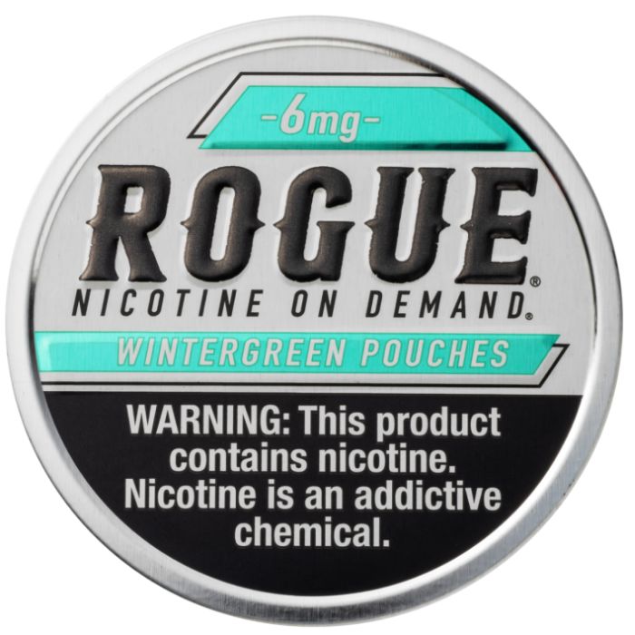 6MG Wintergreen Rogue Nicotine Pouches Flavor