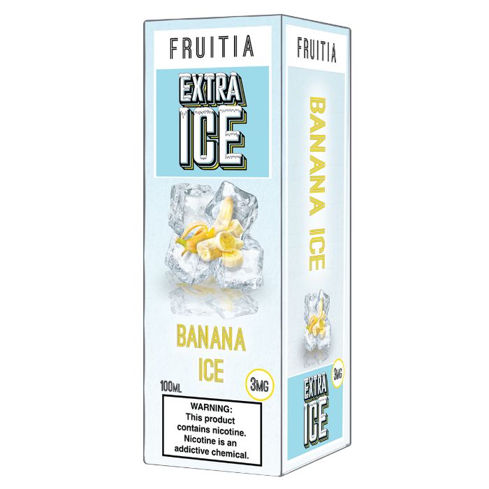 Banana Ice E-Liquid by Fruitia Extra Ice