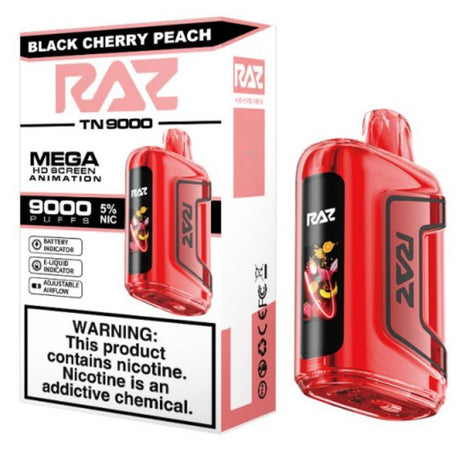 Black Cherry Peach Raz Vape TN9000