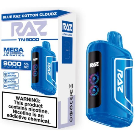 Blue Razz Cotton Raz Vape TN9000