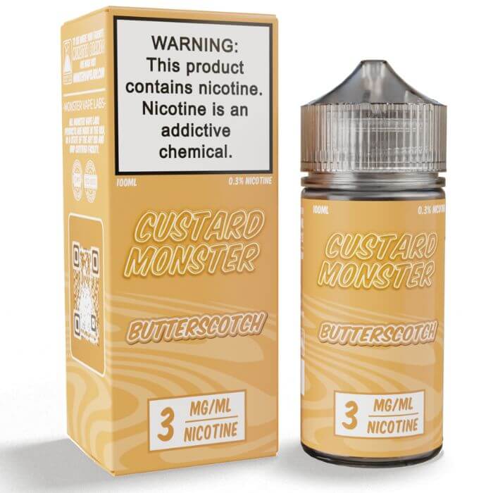Butterscotch ELiquid by Custard Monster