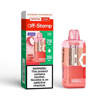 CRYSTAL CUBE POD RASPBERRY WATERMELON