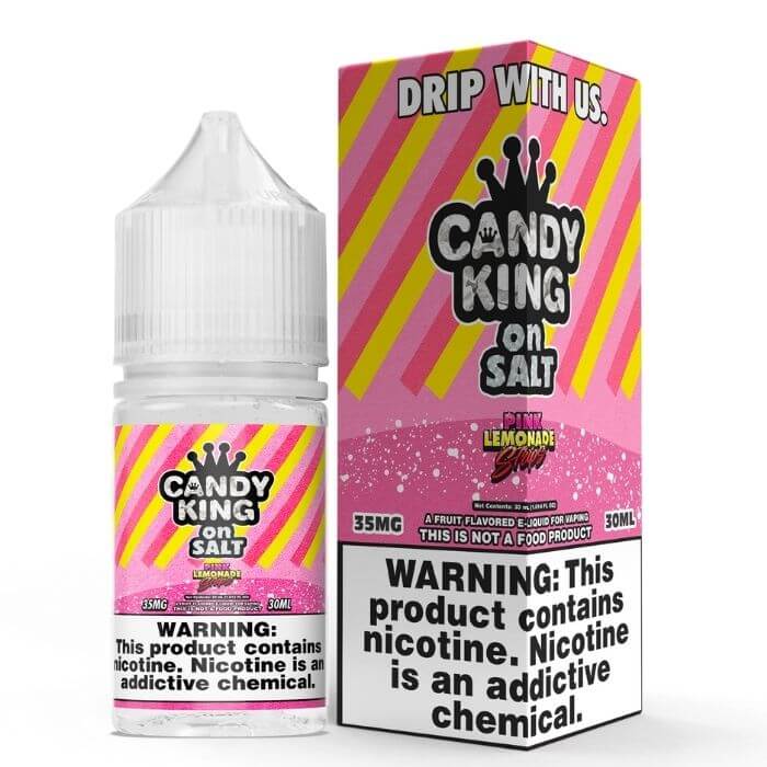 Pink Lemonade Strips Nicotine Salt by Candy King On Salt