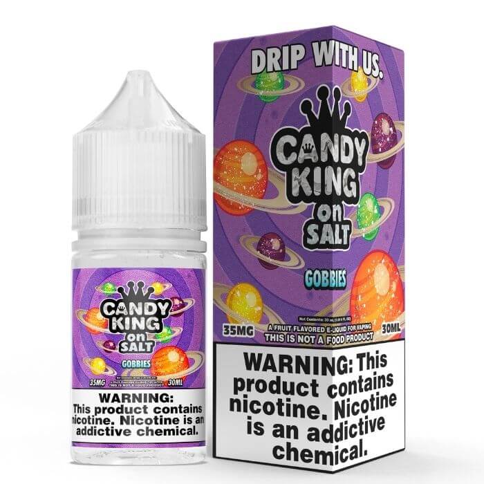 Gobbies Nicotine Salt by Candy King On Salt
