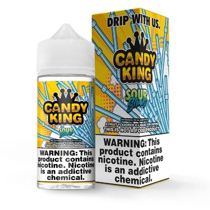 Sour Straws E-Liquid by Candy King