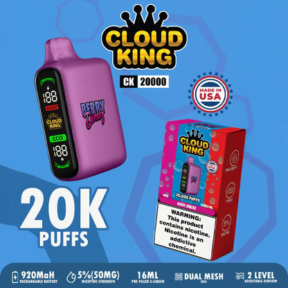 Cloud King 20K Puff Disposable