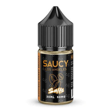 Coffee Creme Tobacco Nicotine Salt by Saucy