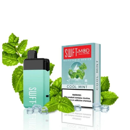 Cool mint SWFT Mod Rechargeable Vape
