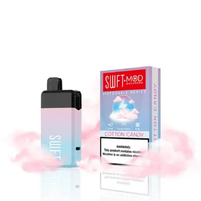 Cotton candy SWFT Mod Rechargeable Vape