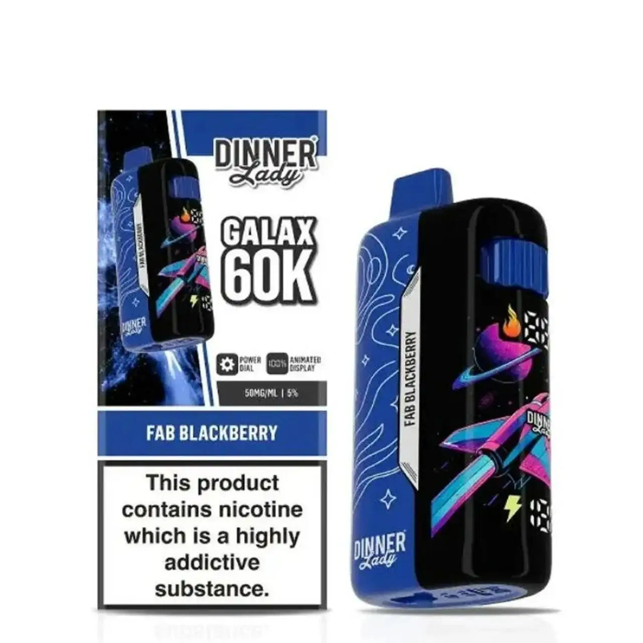Dinner Lady Galax 60K Puff Disposable