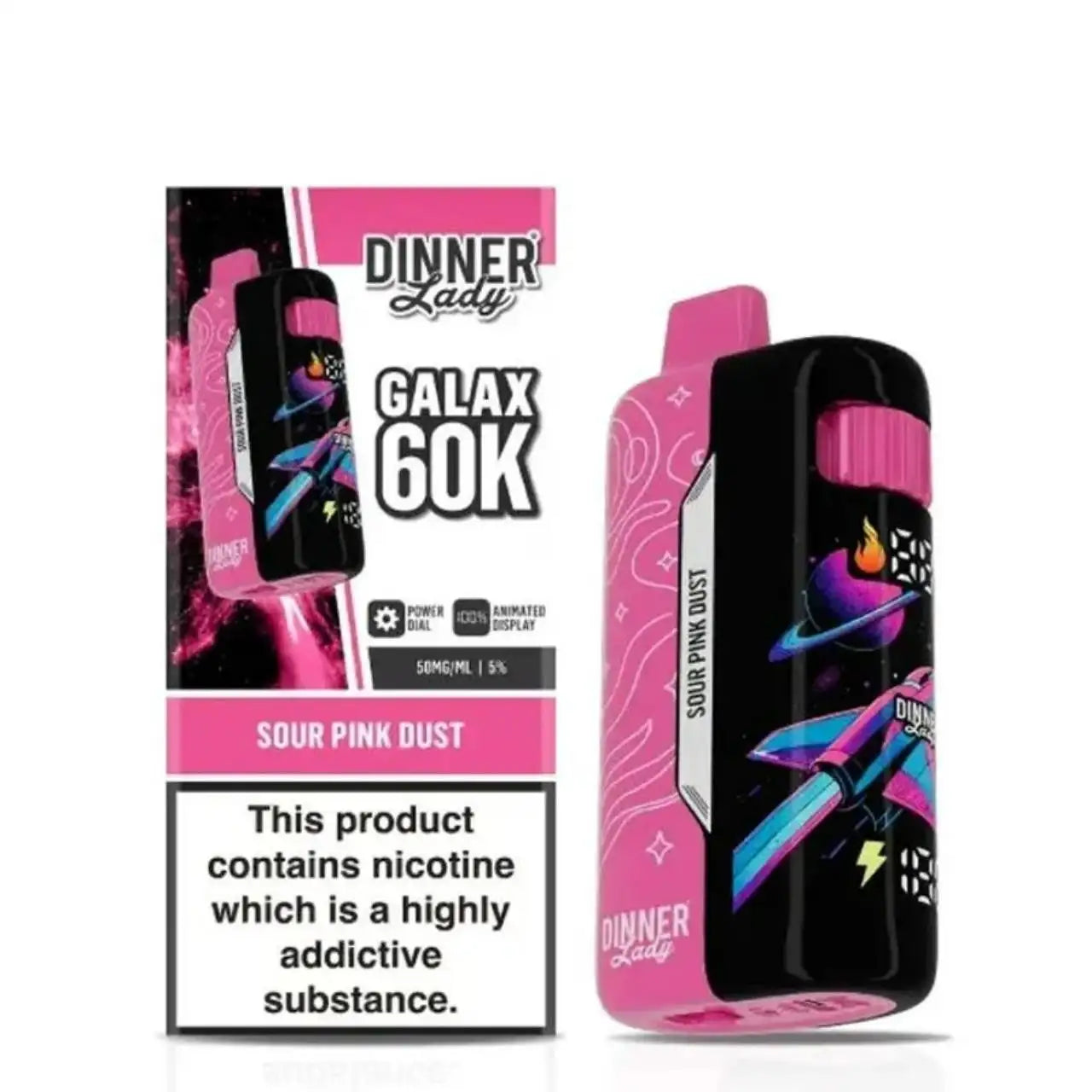 Dinner Lady Galax 60K Puff Disposable