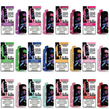 Dinner Lady Galax 60K Puff Disposable