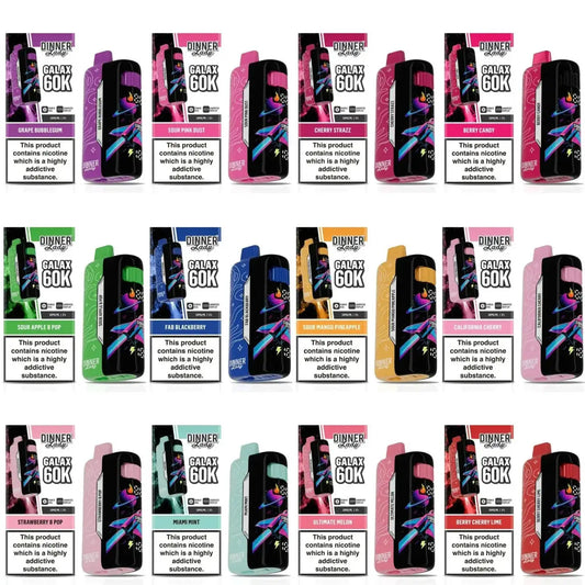 Dinner Lady Galax 60K Puff Disposable