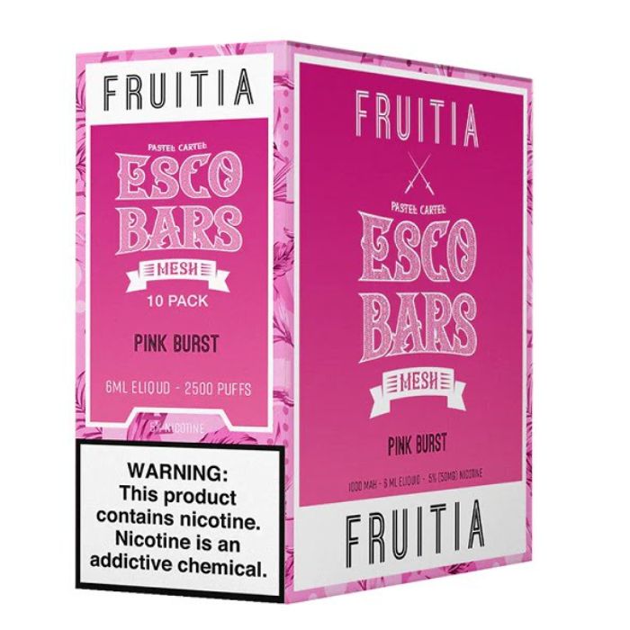 Bundle: Esco Bars Fruitia Vape