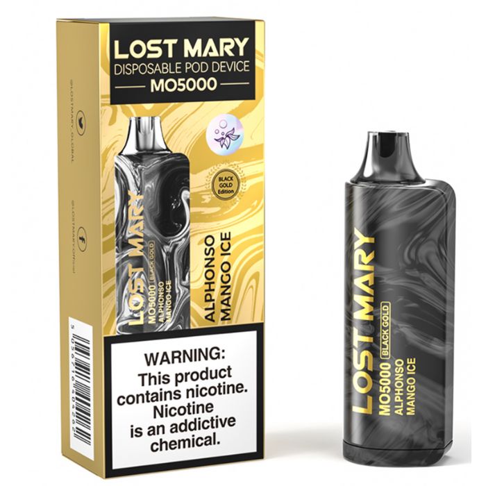 Lost Mary MO5000 Black Gold Edition Vape