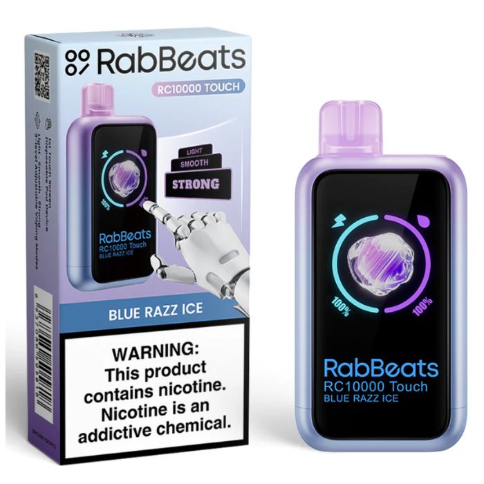 Blue Razz Ice RabBeats RC10000 TOUCH