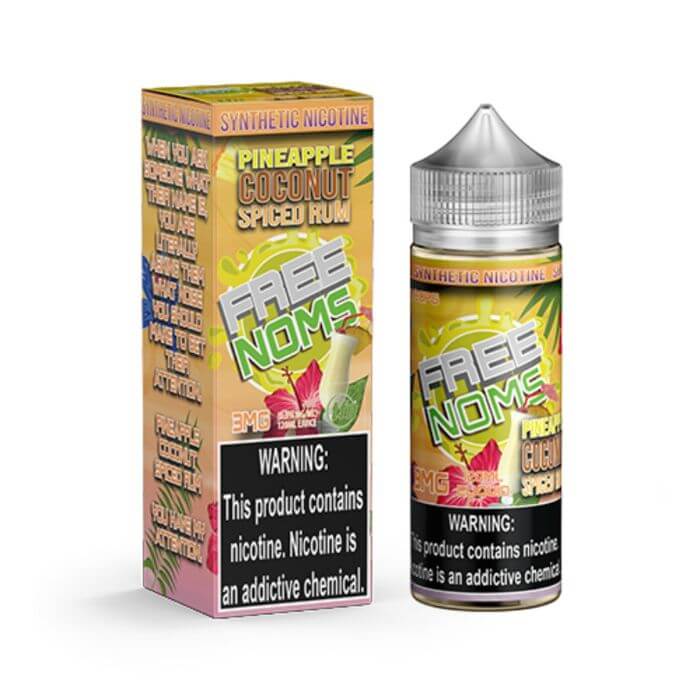 Pineapple Coconut Spiced Rum E-Liquid by Freenoms
