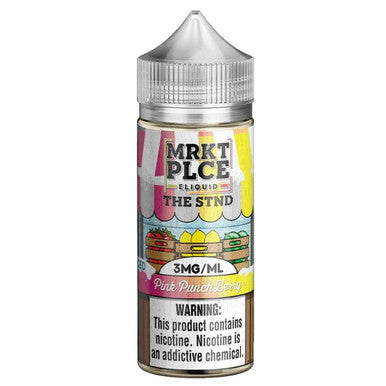 Pink Punchberry Iced E-Liquid by Mrktplce The Stnd