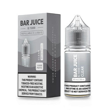 Clear Nicotine Salt by Bar Juice