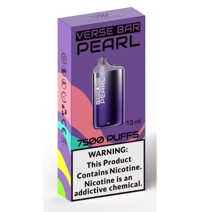 Verse Bar Pearl Disposable Vape - 7500 Puffs