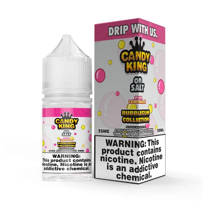 Pink Lemonade Nicotine Salt by Candy King Bubblegum