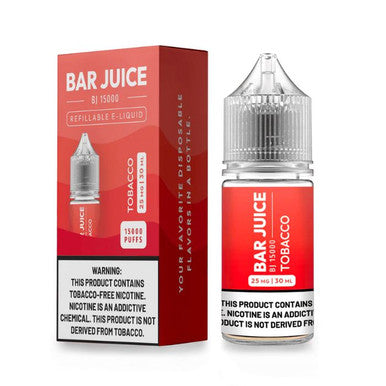 Tobacco Nicotine Salt by Bar Juice