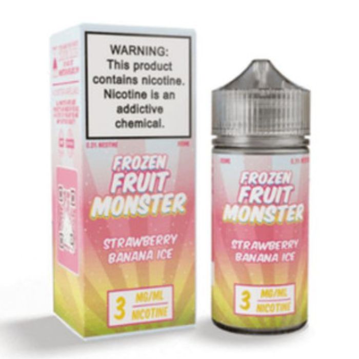 Strawberry Banana Ice E-Liquid by Frozen Fruit Monster