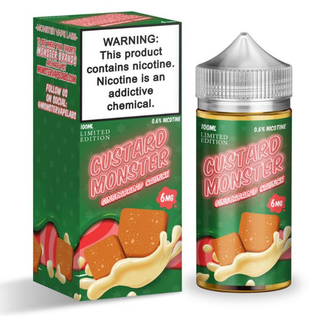 Gingerbread Crunch 6MG  Custard Monster