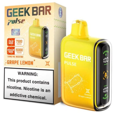 Grape lemon Geek Bar Pulse