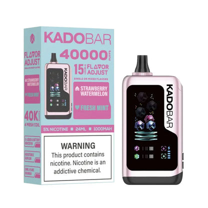 Kado Bar Flavor Adjust 40K Strawberry Watermelon Fresh Mint
