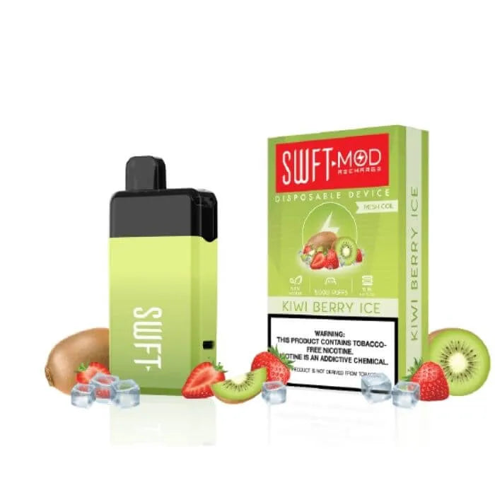 Kiwi berry ice SWFT Mod Rechargeable Vape