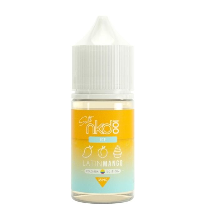 Latin Mango Ice Nicotine Salt by Naked 100 Colombia Edition