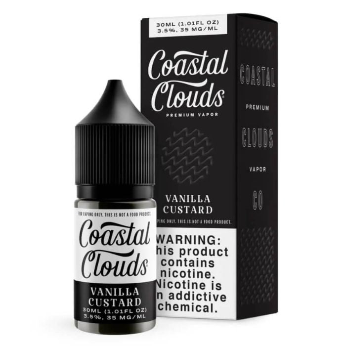 Vanilla Custard Nicotine Salt by Coastal Clouds