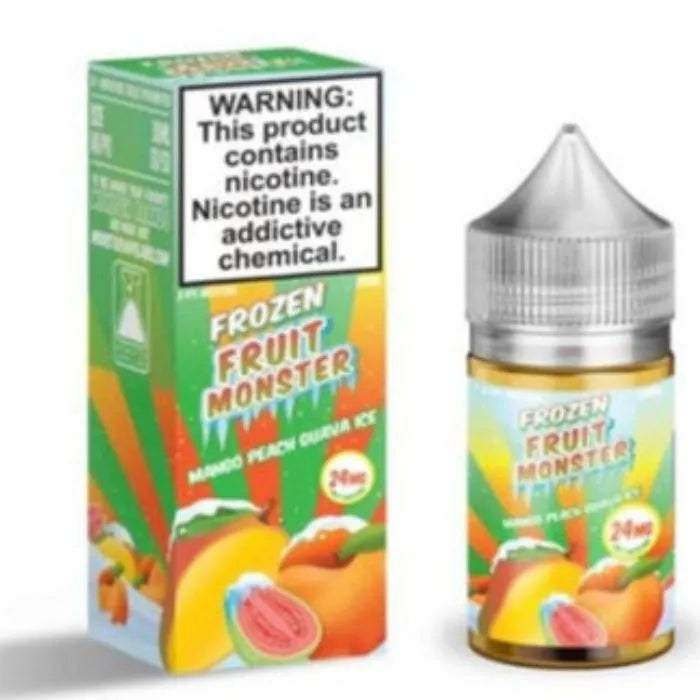 Mango Peach Guava Ice Nicotine Salt by Frozen Fruit Monster