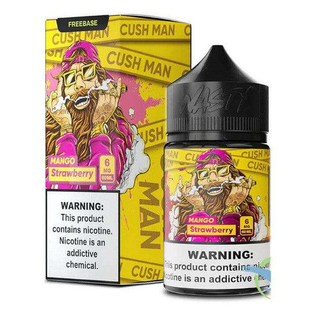 Cush Man Mango Strawberry E-Liquid by Nasty Juice
