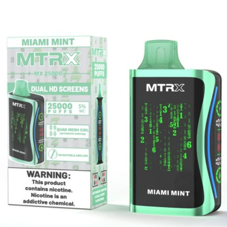 Miami MInt MTRX Vape Flavor