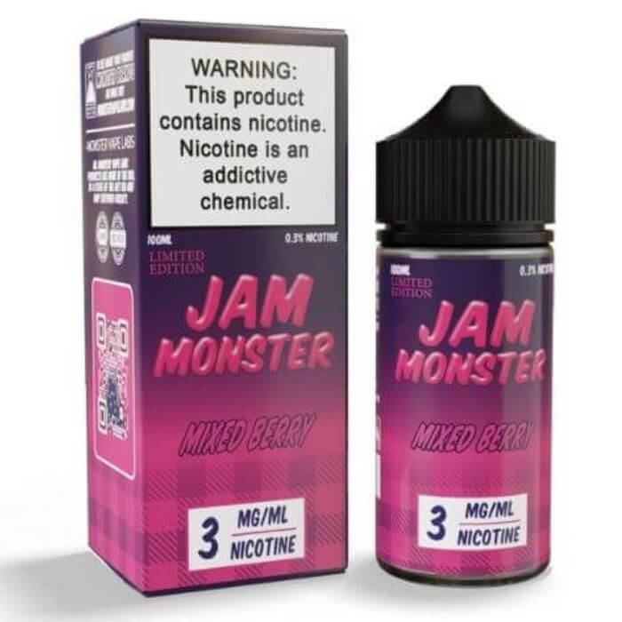 Mixed Berry E-Liquid by Jam Monster