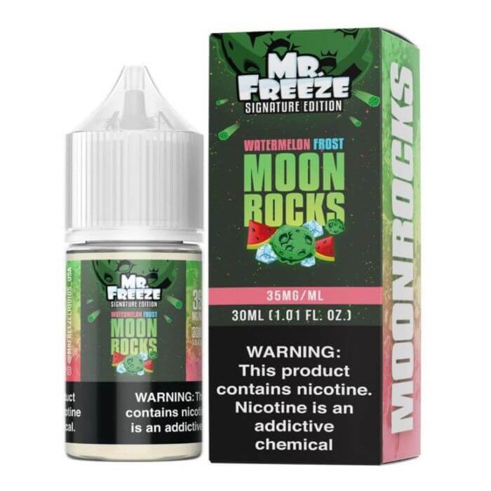 Moon Rocks Watermelon Frost Nicotine Salt by Mr. Freeze