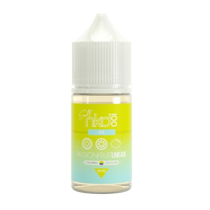 Passionfruit Limeade Ice Nicotine Salt by Naked 100 Colombia Edition