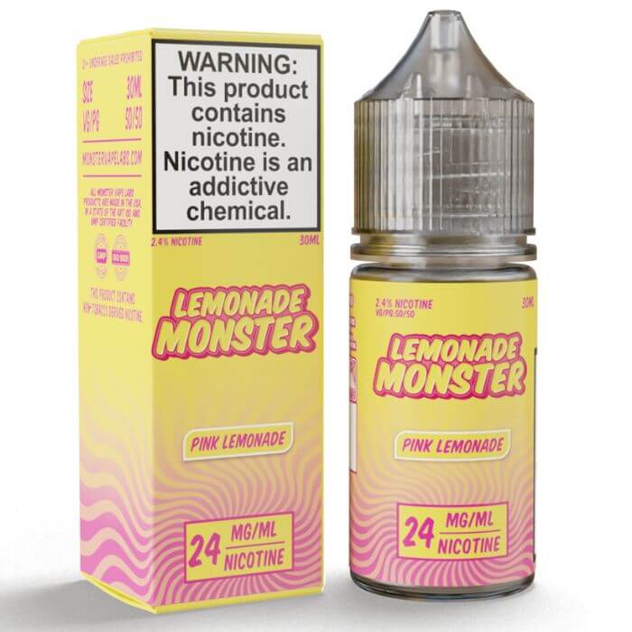 Pink Lemonade Nicotine Salt by Lemonade Monster