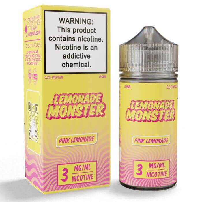 Pink Lemonade E-Liquid by Lemonade Monster