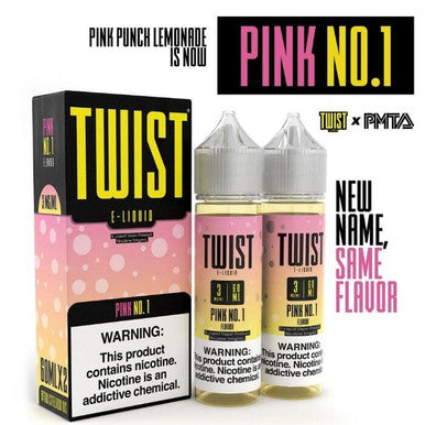 Pink No. 1 (Pink Punch Lemonade) E-Liquid by Twist E-Liquid