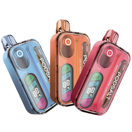 Pod Salt Hit 40K Puff Disposable Vape Flavors