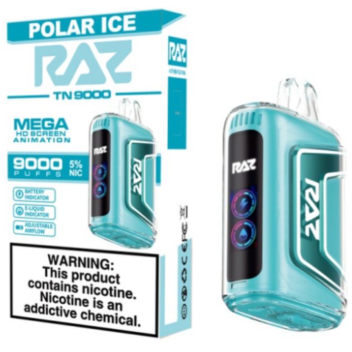 Polar Ice Raz Vape TN9000