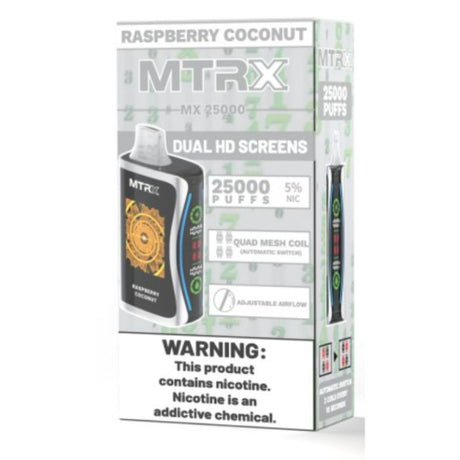 Raspberry Coconut MTRX Vape Flavor