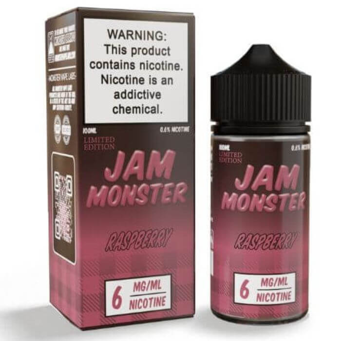 Raspberry by Jam Monster Liquids 1500+ Brands