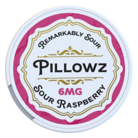 Sour Raspberry 6MG Pillowz Nicotine Pouches